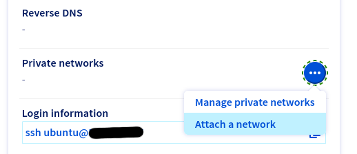 add private network